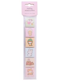 Шоколадный набор Kawaii Зверюшки (6шт х 5г), 30г
