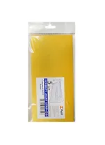 Конверт Е65 (110*220) 05шт, 120 г, золото, европодвес, Курт