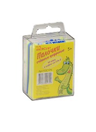 Счетные палочки и цифры 0-9, Эсир, 40 штук