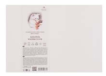Бумага для акварели белая, 21*30см, плотность 300г, 100% хлопок, 5листов