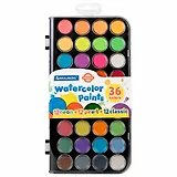 Краски акварельные 36цв "PREMIUM" пл/уп., б/к., BRAUBERG