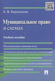 Муниципальное право в схемах Учебное пособие (м) Бердникова