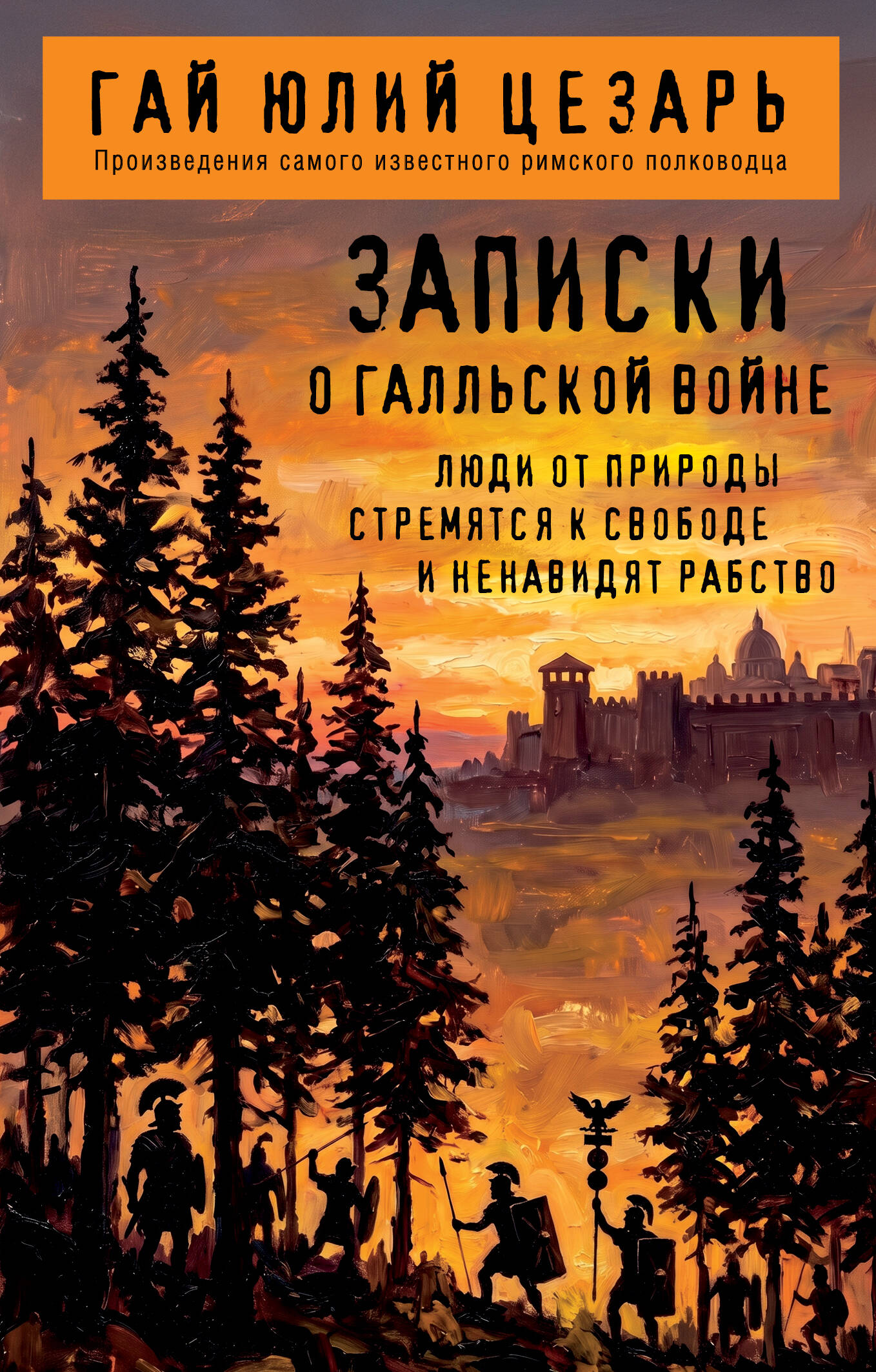 Обложка книги «Записки о Галльской войне»