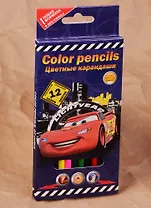 Карандаши цветные 12цв "Cars" к/к, Disney