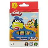 Восковые мелки Play-Doh, 6 цветов