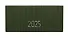 Планинг дат. 2025г. 64л "Stripes" хаки, 7Б, тв.переплет, настольный, иск.кожа, тисн.фольгой, тонир.блок, ляссе, инд.уп - 0