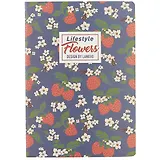 Тетрадь в клетку Languo, Lifestyle flowers, B5, 44 листа, в ассортименте