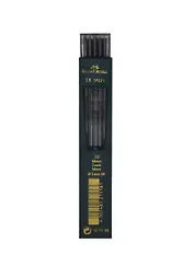 Грифели ч/гр 10шт, 2,0 мм,для цанговых карандашей 6H ТК9071,Faber-Castell