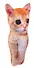 Мягкая игрушка Кот рыжий Мем (40см) - 1