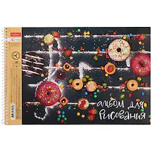 Альбом для рисования «Sweet moments» Hatber А4, 40 листов, спираль, в ассортименте