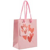Подарочный пакет «Hearts», А6 - 0