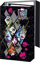 Органайзер трехблочный А5- "Monster High" ноутбук, адрес.книга, дневник, инд.уп., Академия Групп