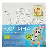 Картина по номерам детская LORI "Творец", холст на подрамнике 20х20 см