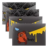 Папка-конверт А4 на кнопке "Винни-Пух", Erich Krause