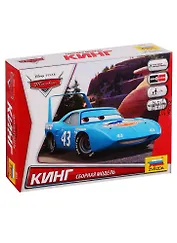 Сборная модель ЗВЕЗДА Тачки Дисней. Кинг 2013