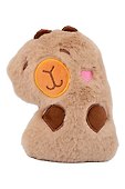 Мягкая игрушка Капибара с сердечком (18см) (S9111090) - 0