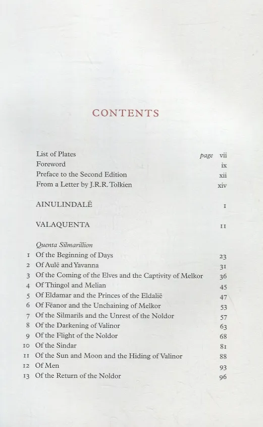 The Silmarillion - 1