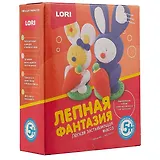 Набор для творчества LORI Лепная фантазия Зайчишки