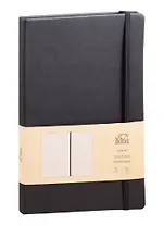 Книга для записей В5 96л кл. "JOY BOOK" черный агат, иск.кожа, тонир.блок, ляссе, инд.уп.
