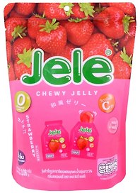 Мармеладное желе "JELE CHEWY JELLY" со вкусом клубники в саше (18г*6шт), 108г