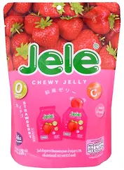 Мармеладное желе JELE CHEWY JELLY со вкусом клубники в саше (18г*6шт), 108г