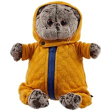 Игрушка мягкая Budi Basa, Басик в стеганом комбинезоне (22 см) (Ks22-164)