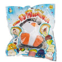 Игрушка-сквиш «Сидящий пингвин» Мммняшка Squishy, 1Toy