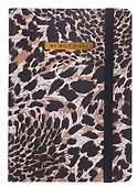 Ежедневник недатированный «Leopard» А5, 128 листов, Brauberg - 0