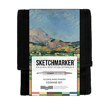 Маркеры 12цв Sketchmarker&Pushkinskiy "Сезан", Sketchmarker