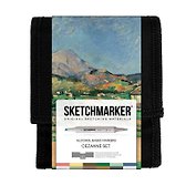 Маркеры 12цв Sketchmarker&Pushkinskiy "Сезан", Sketchmarker