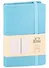 Записная книжка А6 96л лин. "Joy Book. Аквамарин" иск.кожа, тонир.блок, скруг.углы, ляссе, резинка, карман на задн.форзаце - 0