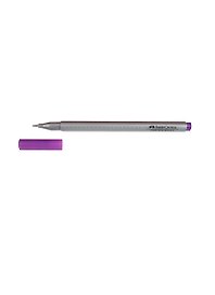Ручка капиллярная фиолетовая "GRIP" 0,4мм, Faber-Castell