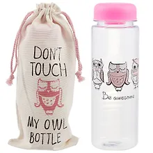 Бутылочка My Owl bottle с сумочкой (500 мл)