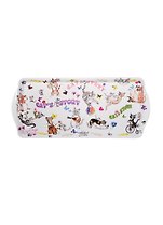 GiftLand Поднос сервировочный "Веселые кошки" 38,8*16,5см пластик ML-003