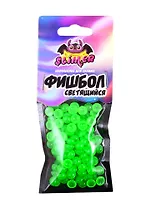 Наполнение для слайма Фишбол светящийся   ТМ Slimer, пластик