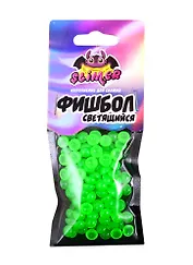 Наполнение для слайма Фишбол светящийся   ТМ Slimer, пластик
