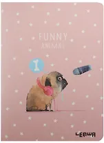 Записная книжка А6 48л кл. "English book" карт.обл., тонир.внутр.блок, сшивка, LENWA