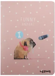 Записная книжка А6 48л кл. "English book" карт.обл., тонир.внутр.блок, сшивка, LENWA