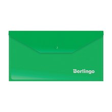 Папка -конверт С6 на кнопке, в ассортименте, Berlingo
