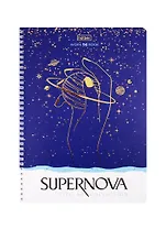Тетрадь в клетку Hatber, Supernova, А4, 96 листов, в ассортименте