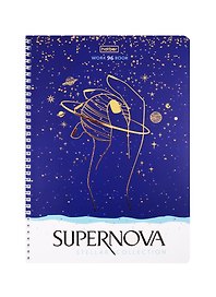 Тетрадь общая «Supernova», 96 листов в клетку, А4, в ассортименте - Hatber