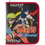 Папка для тетрадей А5 "Naruto" пластик, молния с трех сторон