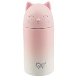 Термос Котик с ушками градиент (металл) (320мл) (12-08062-3010)