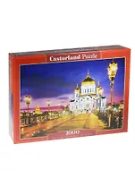 Пазлы 1000 C-103355 Храм Христа Спасителя Москва (68х47см) (Castorland)
