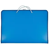 Папка на молнии, синяя, А3