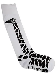 Дизайнерские носки St.Friday Socks, гольфы, белый
