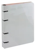 Тетрадь на кольцах в клетку Be Smart, View, 120 листов, зеленая