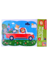 Пазлы на магните Fisher-Price "Веселая поездка" 12 элементов