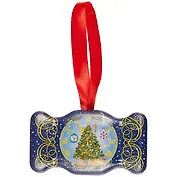 Конфетка с новогодним пожеланием, 7.2 х 2.8 см