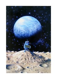 Открытка почтовая, Одиночество Зенюк Р. 16*11см 01042